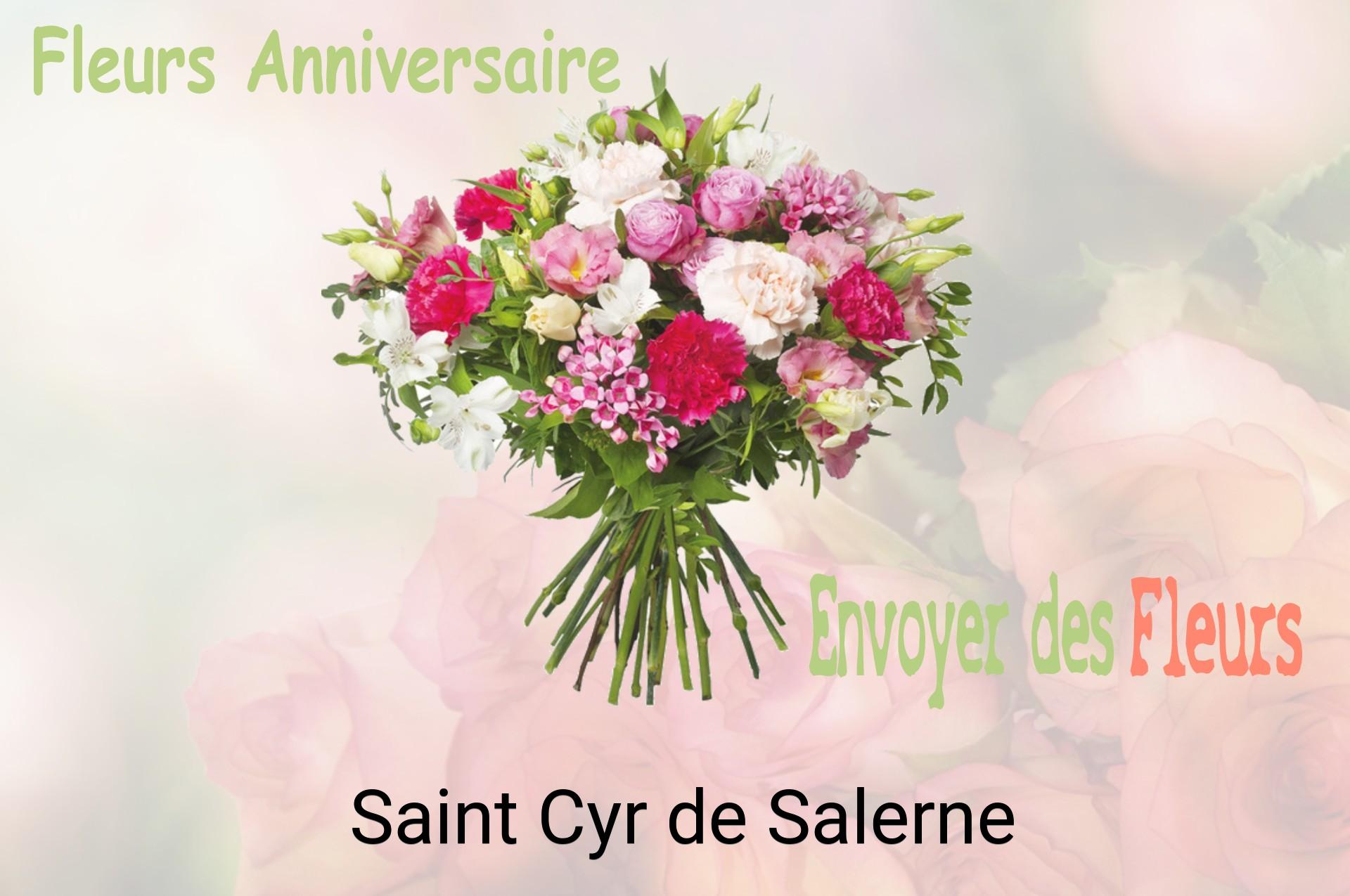 Bouquet de fleurs d’anniversaire livré à Saint-Cyr-de-Salerne