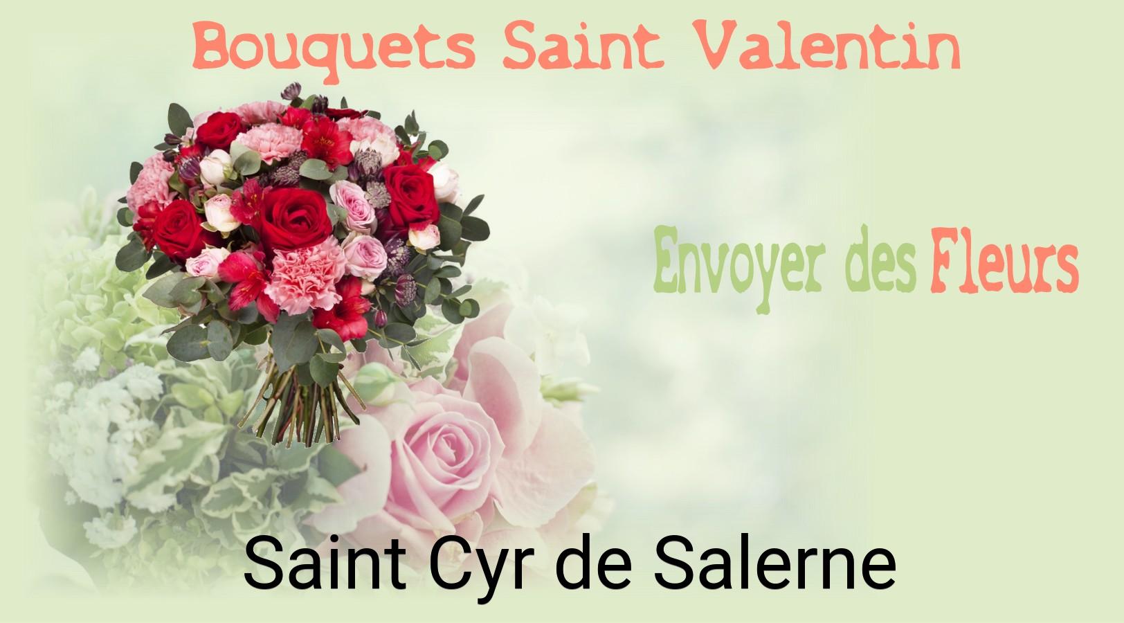 Roses de Saint-Valentin livrées à Saint-Cyr-de-Salerne